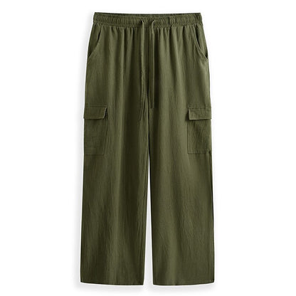Breathable Gauze Cargo Pants