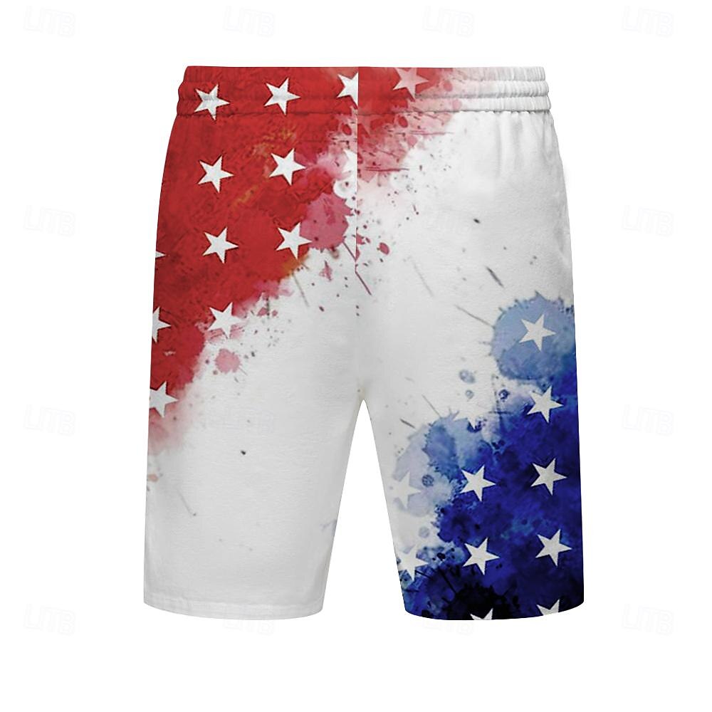 American Flag Swimming Trunks Board Shorts