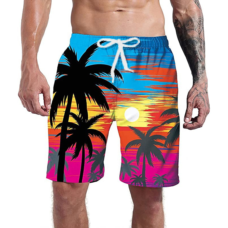 Hawaiian Swimming Trunks Board Shorts