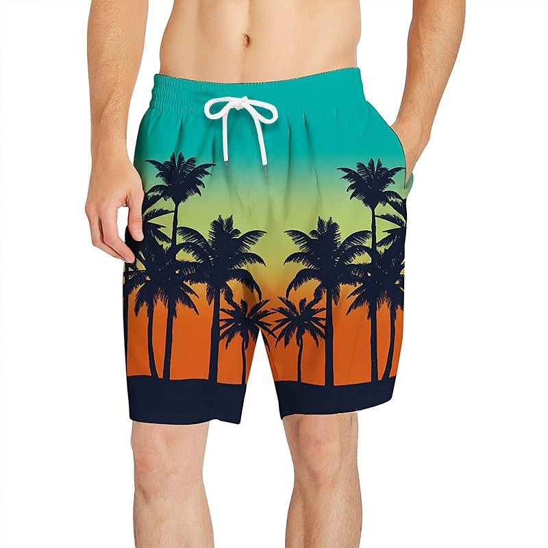 Hawaiian Swimming Trunks Board Shorts