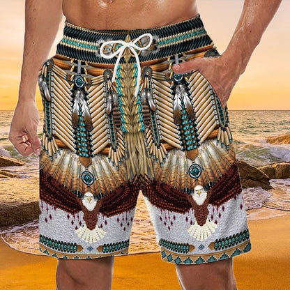 Indian Culture Swimming Trunks Board Shorts