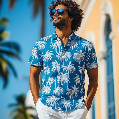 Coconut Tree Hawaiian Shirt