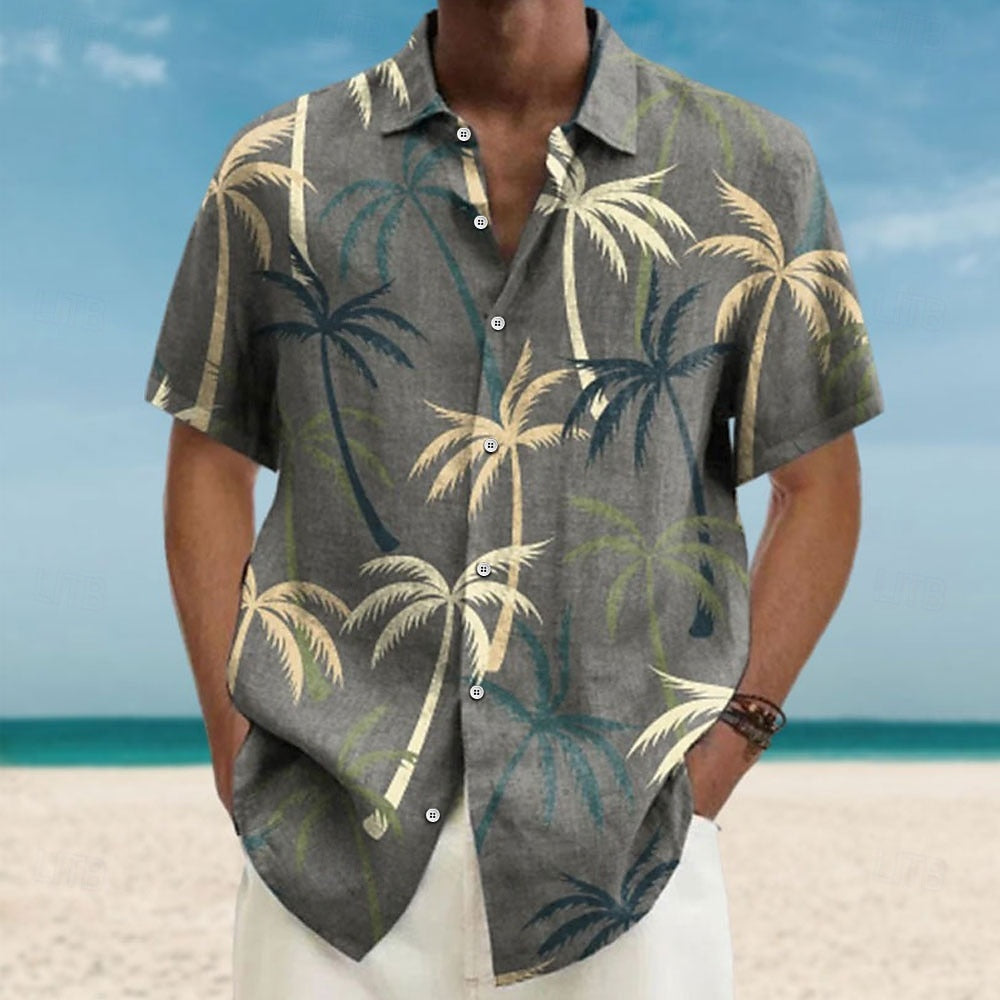 Coconut Tree Hawaiian Shirt