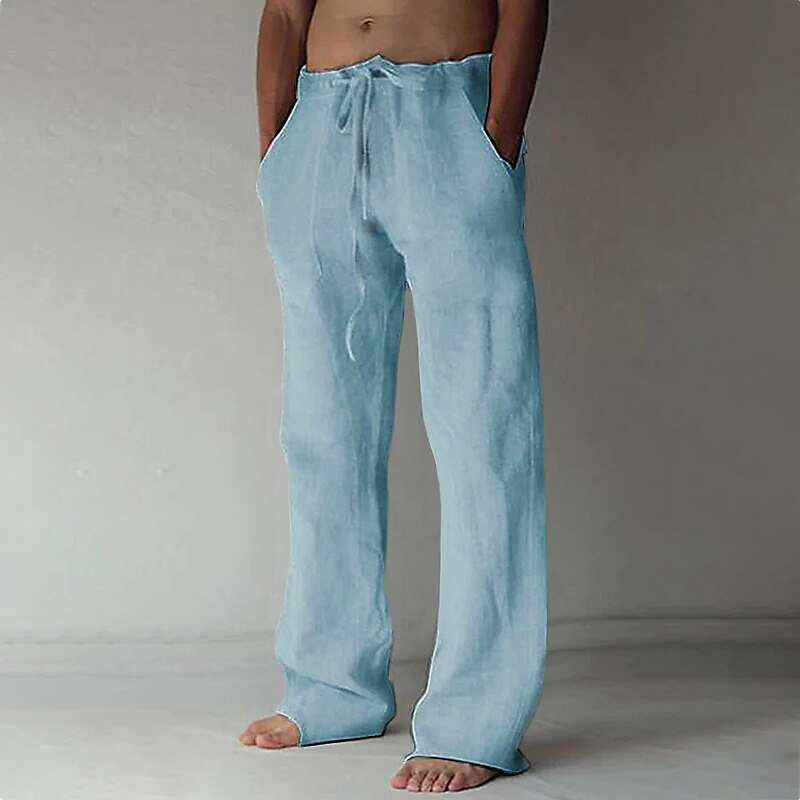 Baggy Drawstring Beach Pants