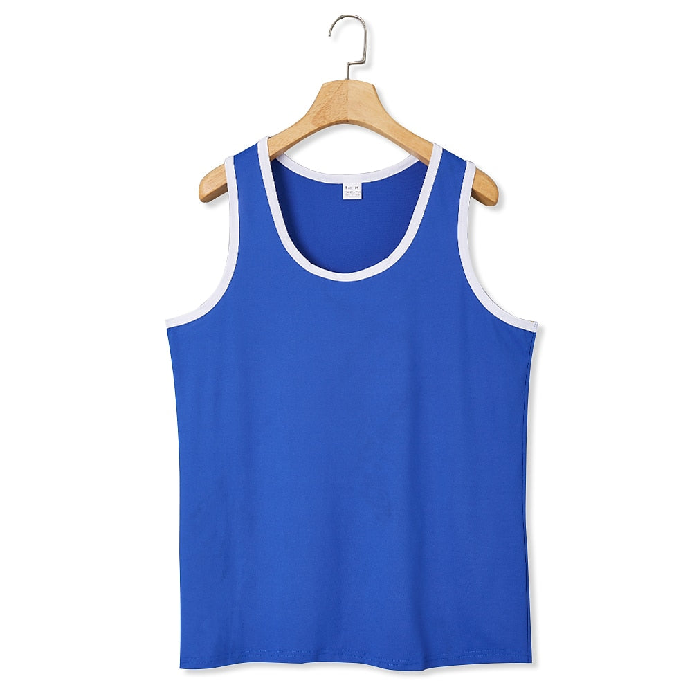 Sleeveless Tank Top Crew Neck