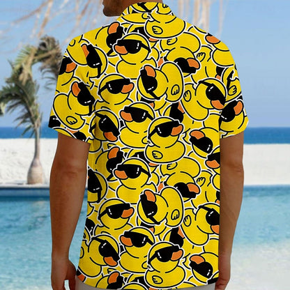 Funny Duck Print Shirt