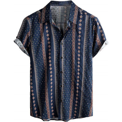 Camisa étnica vintage tribal