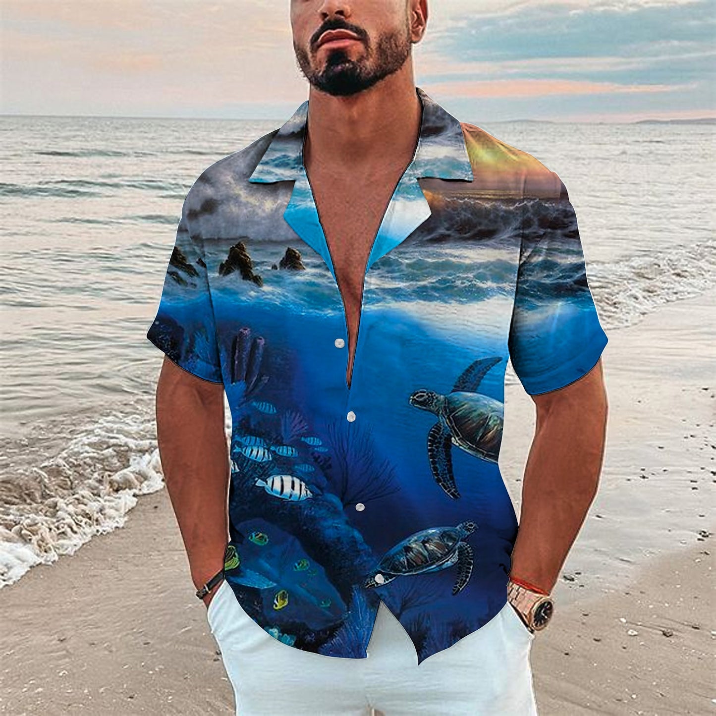 Tropical Fish Hawaiian Shirt