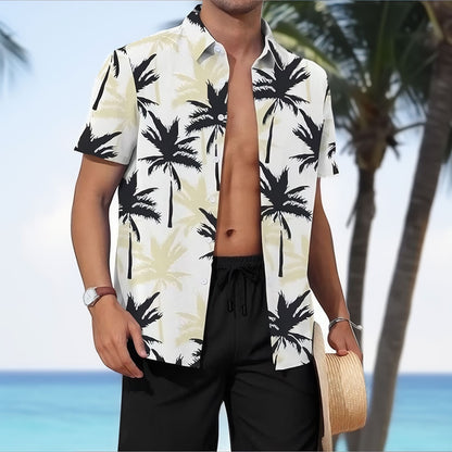 Coconut Palm Shirt & Shorts Set