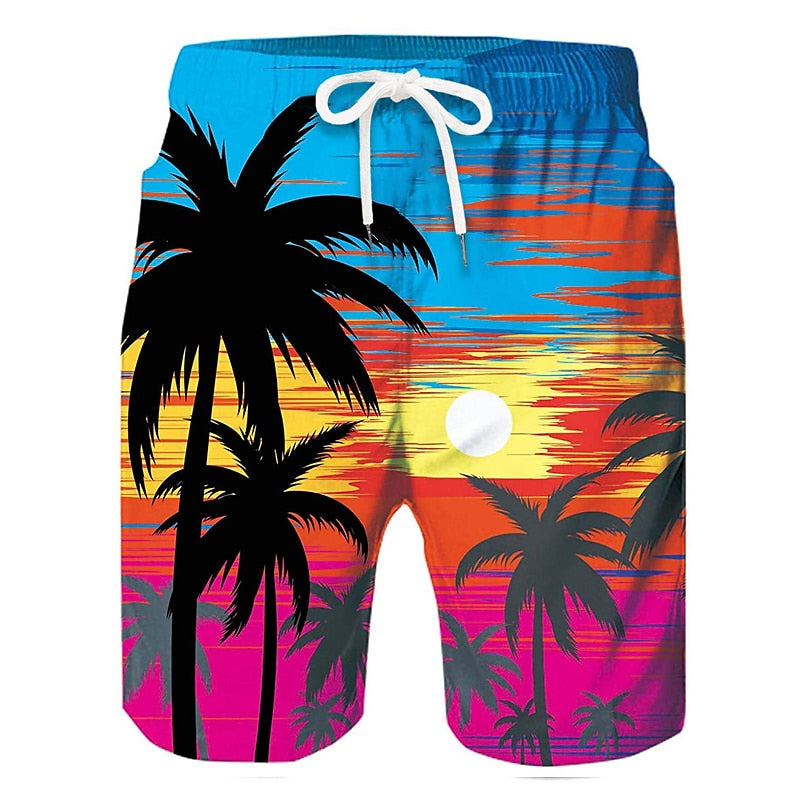 Hawaiian Swimming Trunks Board Shorts