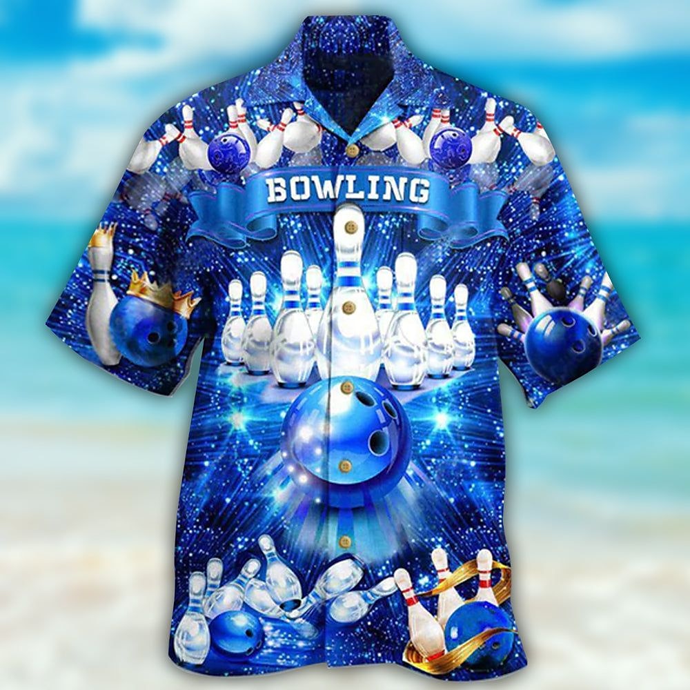 Bowling Ball Hawaiian Shirt