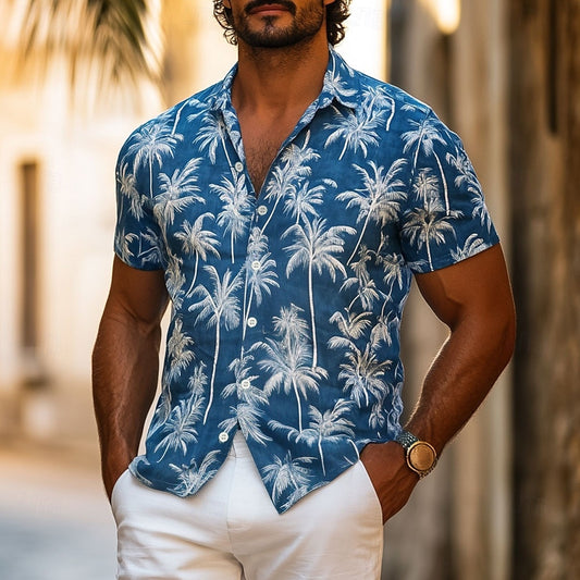 Coconut Tree Hawaiian Shirt