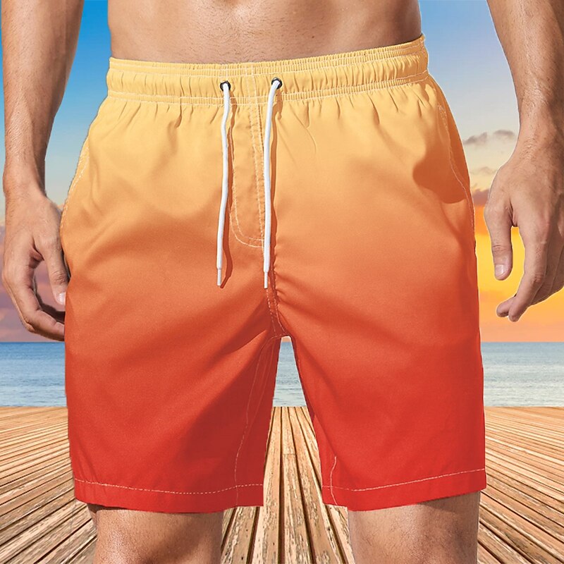 Coconut Tree Sunset Board Shorts