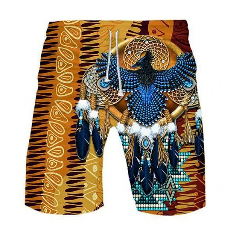 Indian Culture Swimming Trunks Board Shorts