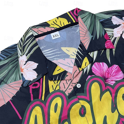 Retro 70s Graphic Aloha Shirt