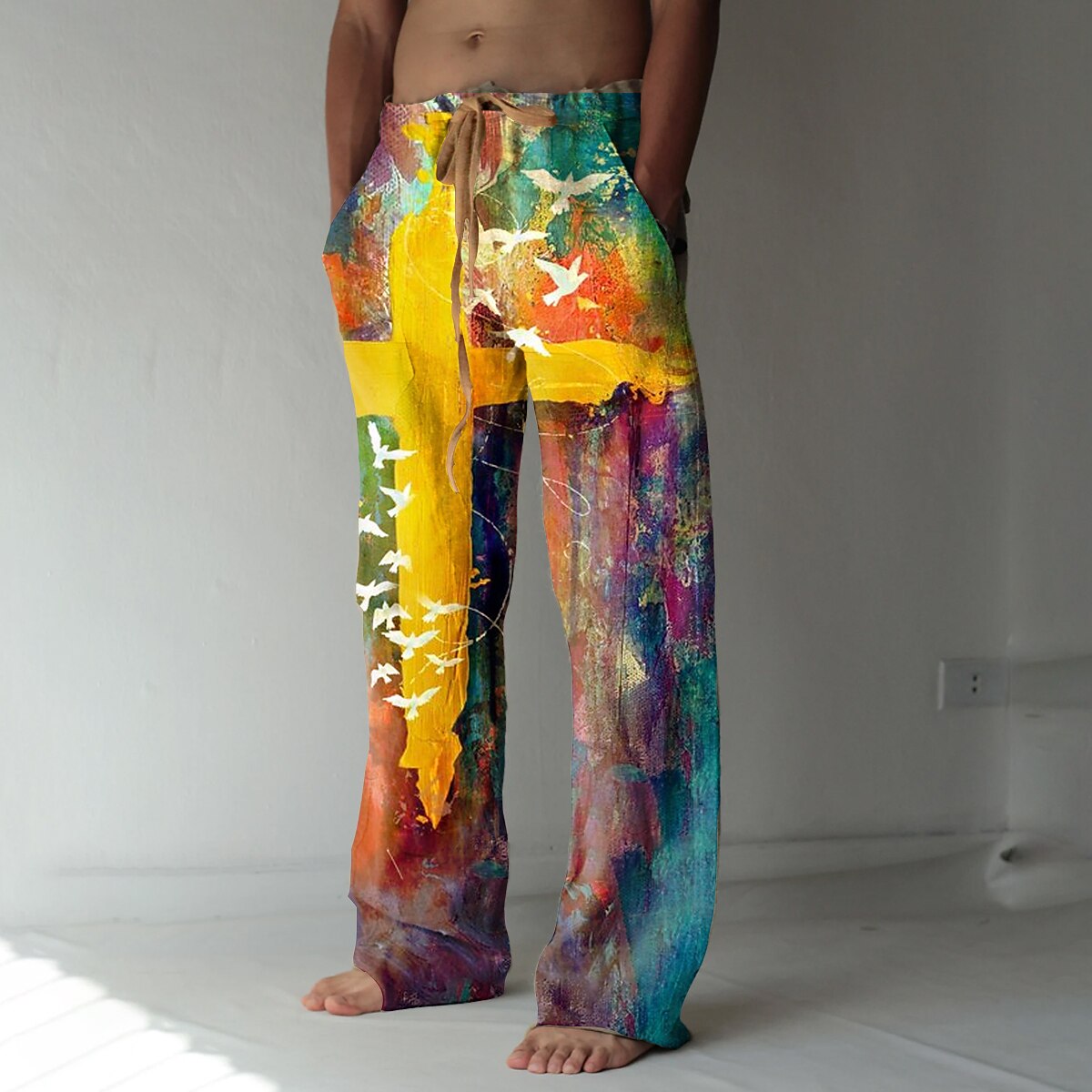 3D Printed Trousers Summer Pants