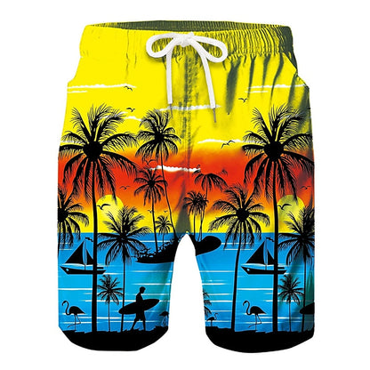 Hawaiian Swimming Trunks Board Shorts