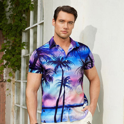 Coconut Tree Hawaiian Shirt