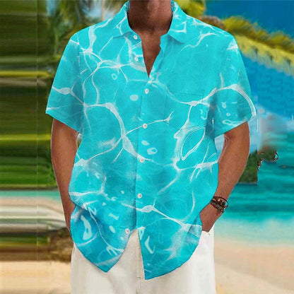 Waves Crack Aloha Shirt