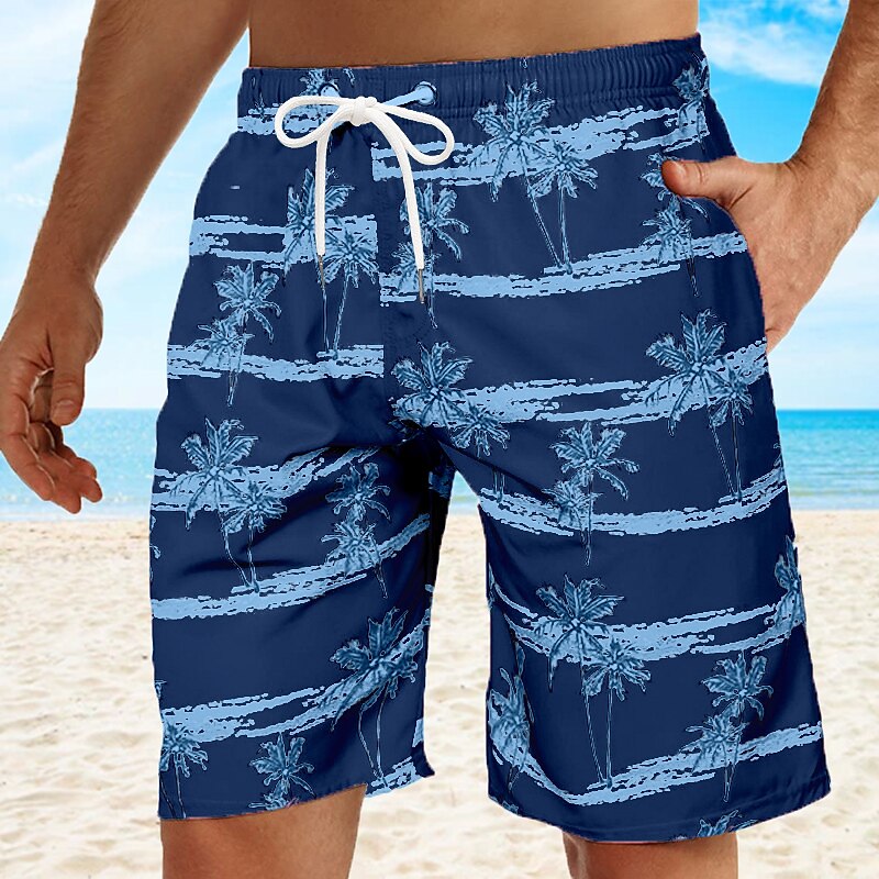 Coconut Tree Sunset Board Shorts