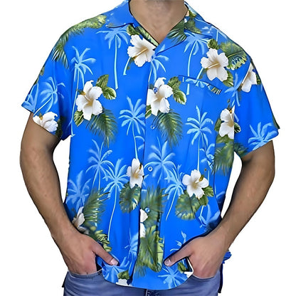 Floral Graphic Hawaiian Shirt