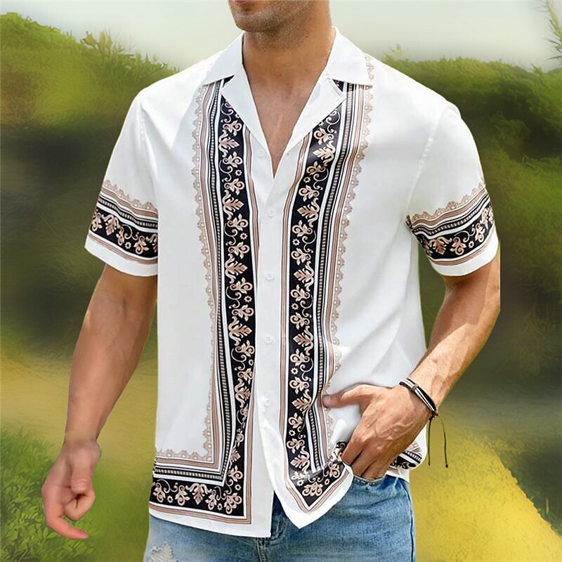 Sports Fashion Streetwear Ethnic Shirt