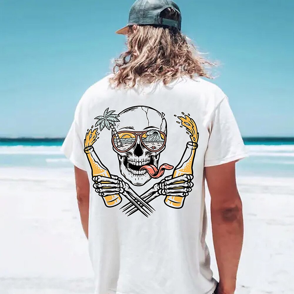 Funny Graphic Cotton Short Sleeve T-shirt