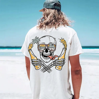 Funny Graphic Cotton Short Sleeve T-shirt
