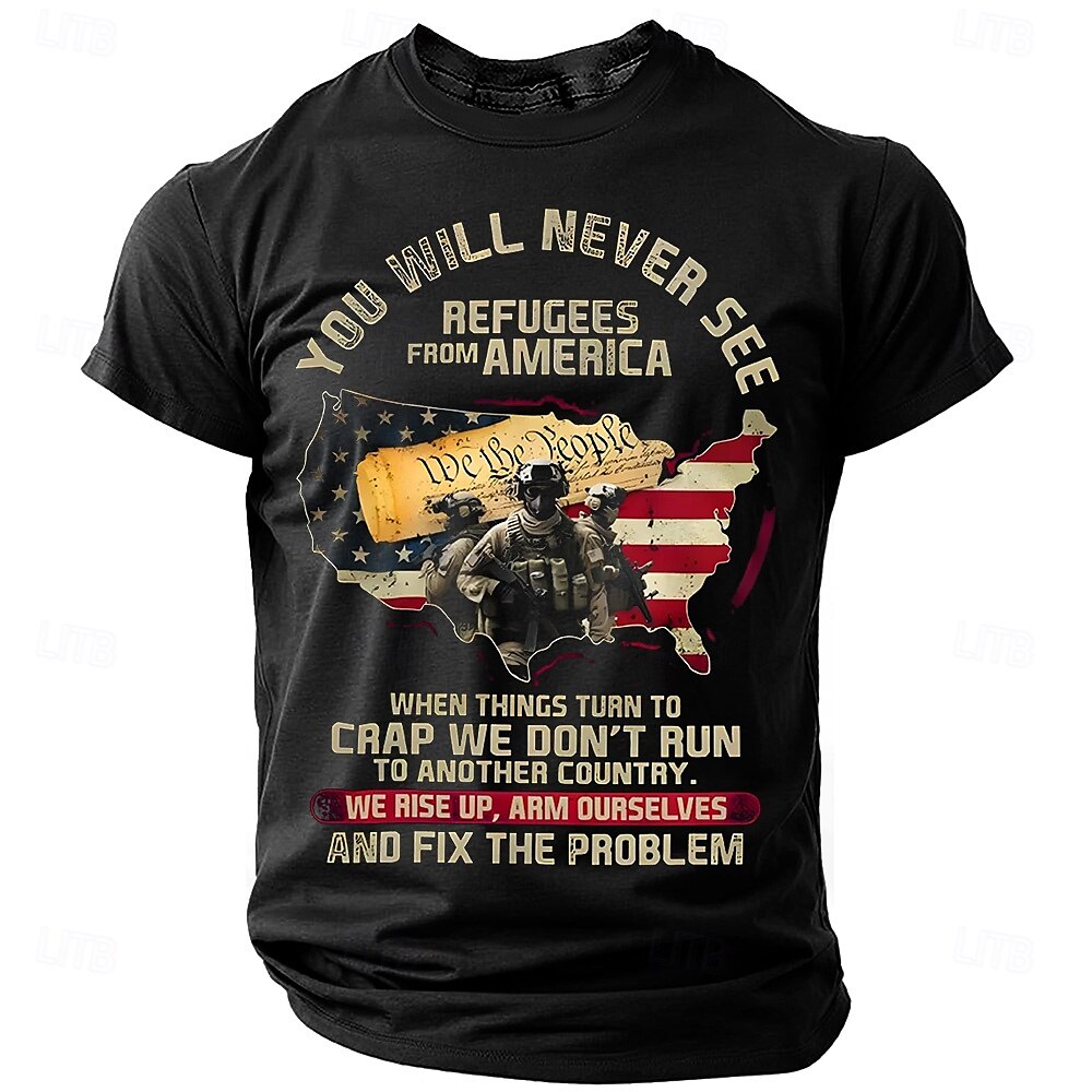 Veterans Day Patriot Crew Tee