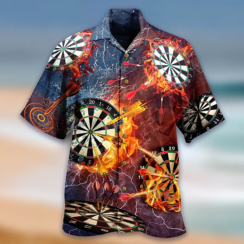 Darts Summer Hawaiian Shirt