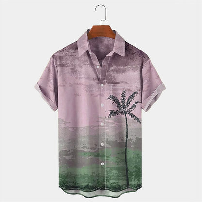 Palm Tree Tropical Aloha Shirt