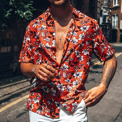 Floral Aloha Hawaiian Shirt