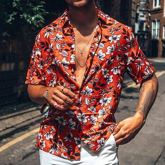 Floral Aloha Hawaiian Shirt