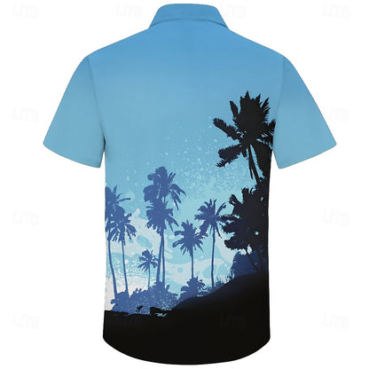 Gradient Coconut Tree Shirt