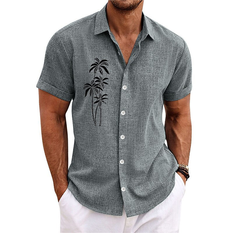 Tropical Coconut Hawaiian Shirt