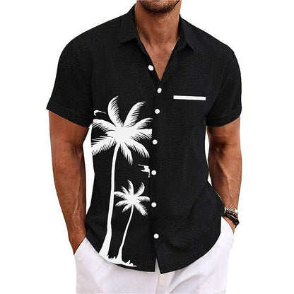 Coconut Tree Aloha Shirt