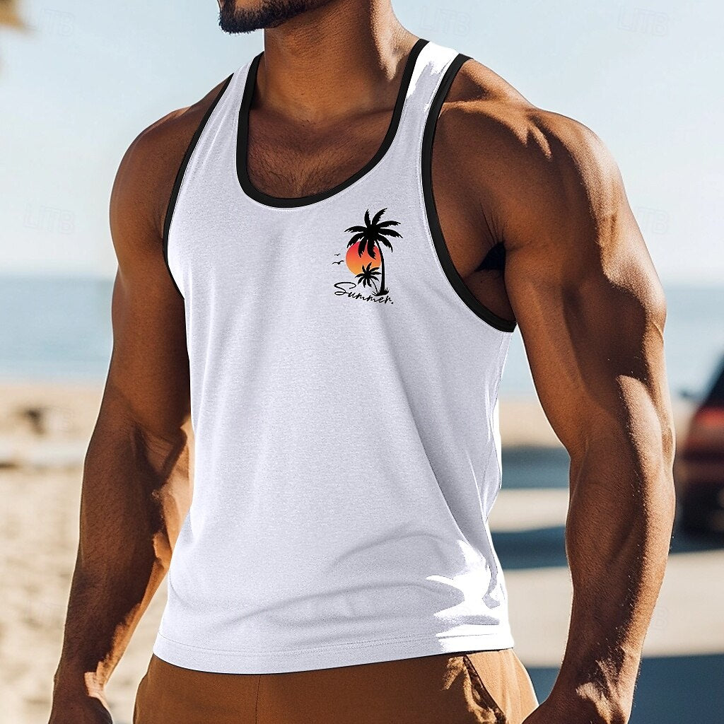 Coconut Tree Tank Top