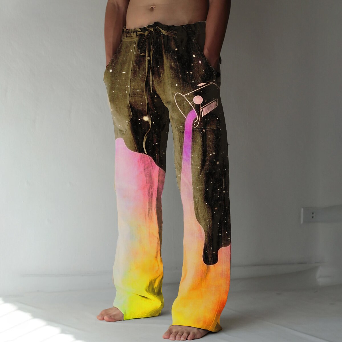 3D Artistic Designs Trousers Pants