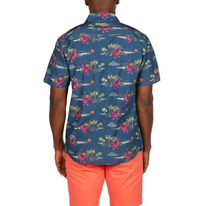 Dinosaur Coconut Aloha Shirt