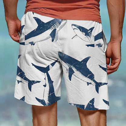 Shark Marine Life Swimming Trunks Board Shorts