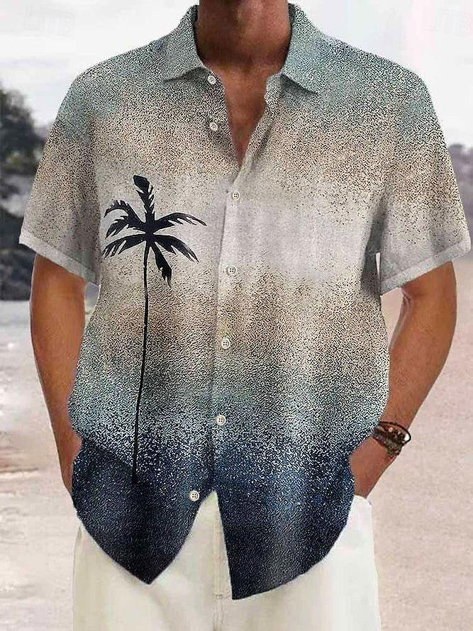 Coconut Tree Hawaiian Shirt