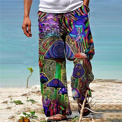 Pantalones Pantalones de verano Pantalones de playa