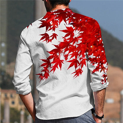 Tropical Leaves Hawaiian Shirt