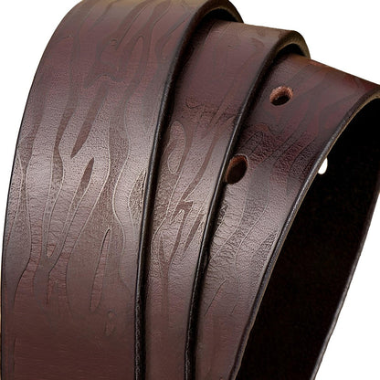 Vintage Leather Dress Belt