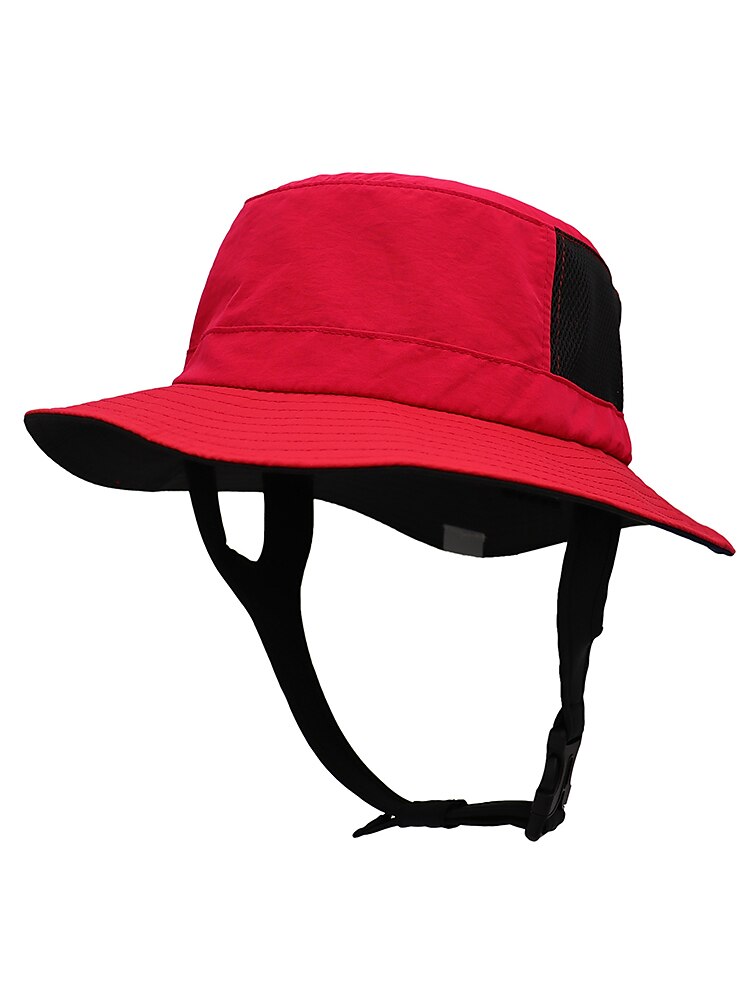 UPF50+ Waterproof Bucket Hat w/ Chin Strap