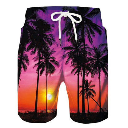 Hawaiian Swimming Trunks Board Shorts