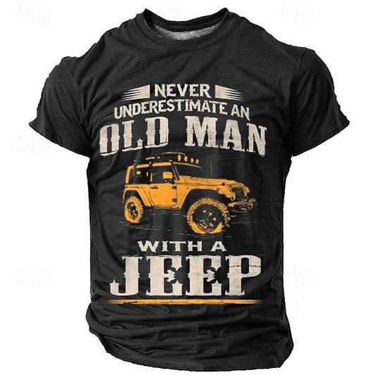 Retro Car Graphic T-Shirt