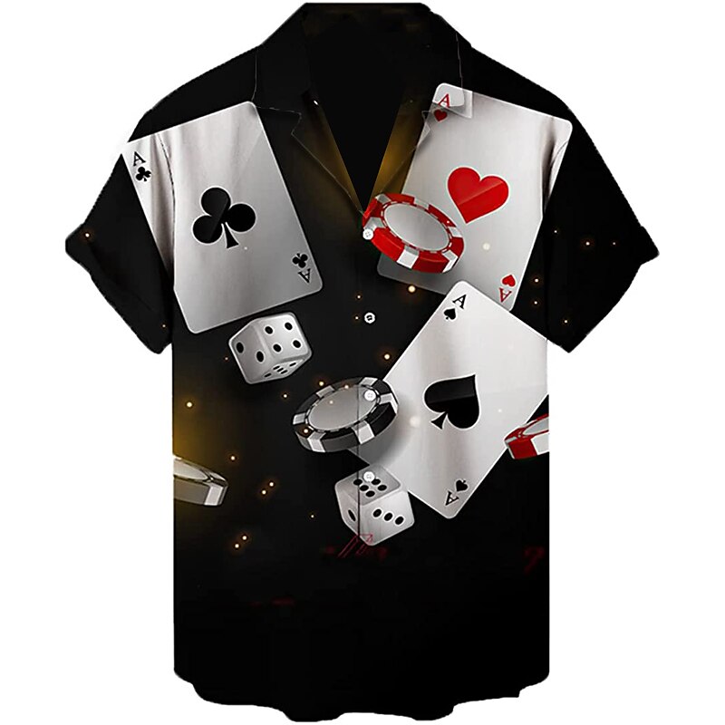 Fashion Designer Poker Shirt