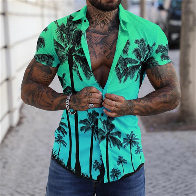 Palm Tree Hawaiian Shirt