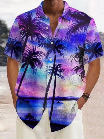 Coconut Tree Hawaiian Shirt